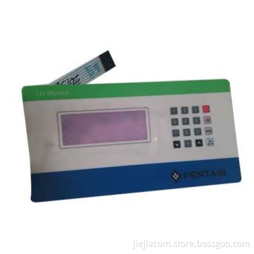 Membrane Panel Sticker, Made of PP/PET/PC Material, OEM and ODM Services are Provided